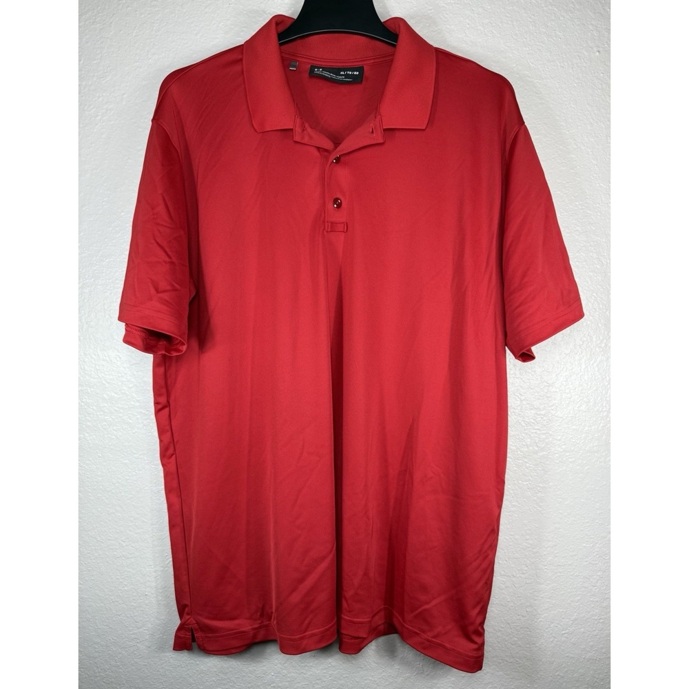 Under Armor Collared Shirt Mens XL Red Performance Polo